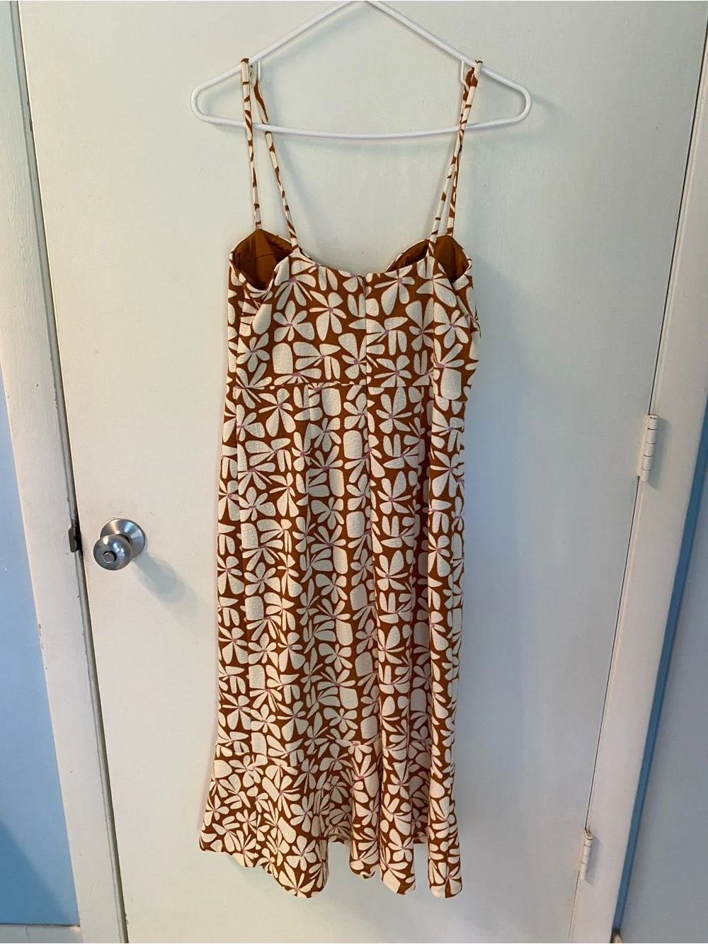 Anthropologie Hutch Jolie Midi Dress in Retro Floral Size M - Picture 6 of 10
